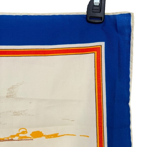 TWA Vintage "Up Up And Away" Scarf Trans World Stewardess Employee Uniform - Picture 9 of 16